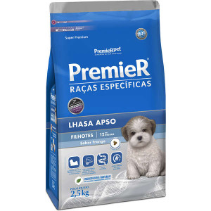 Ração Premier Pet Raças Específicas Lhasa Apso Filhote - 1kg/2,5kg
